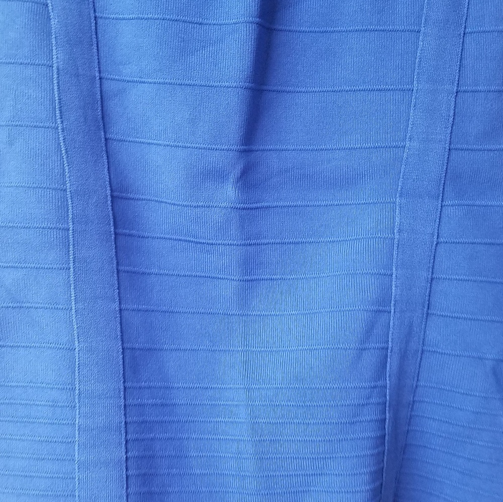 Royal blue skirt with detail